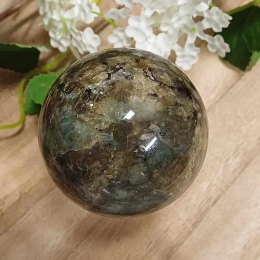Labradorite Sphere 001 Crystal sphere