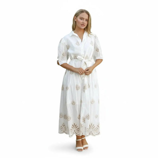 Lana White Boho Dress Dresses