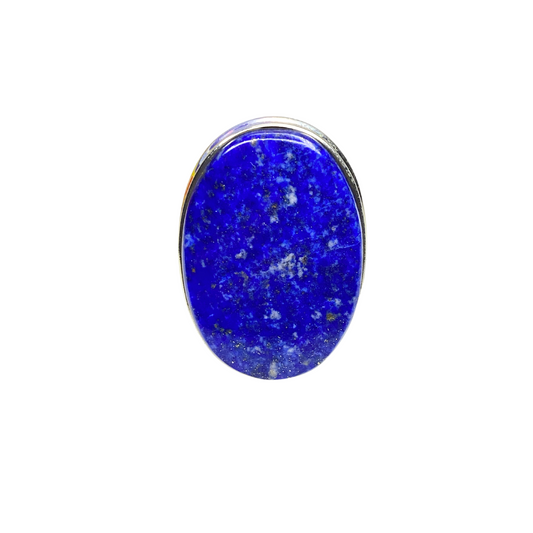 Lapis Lazuli Oval Silver Ring