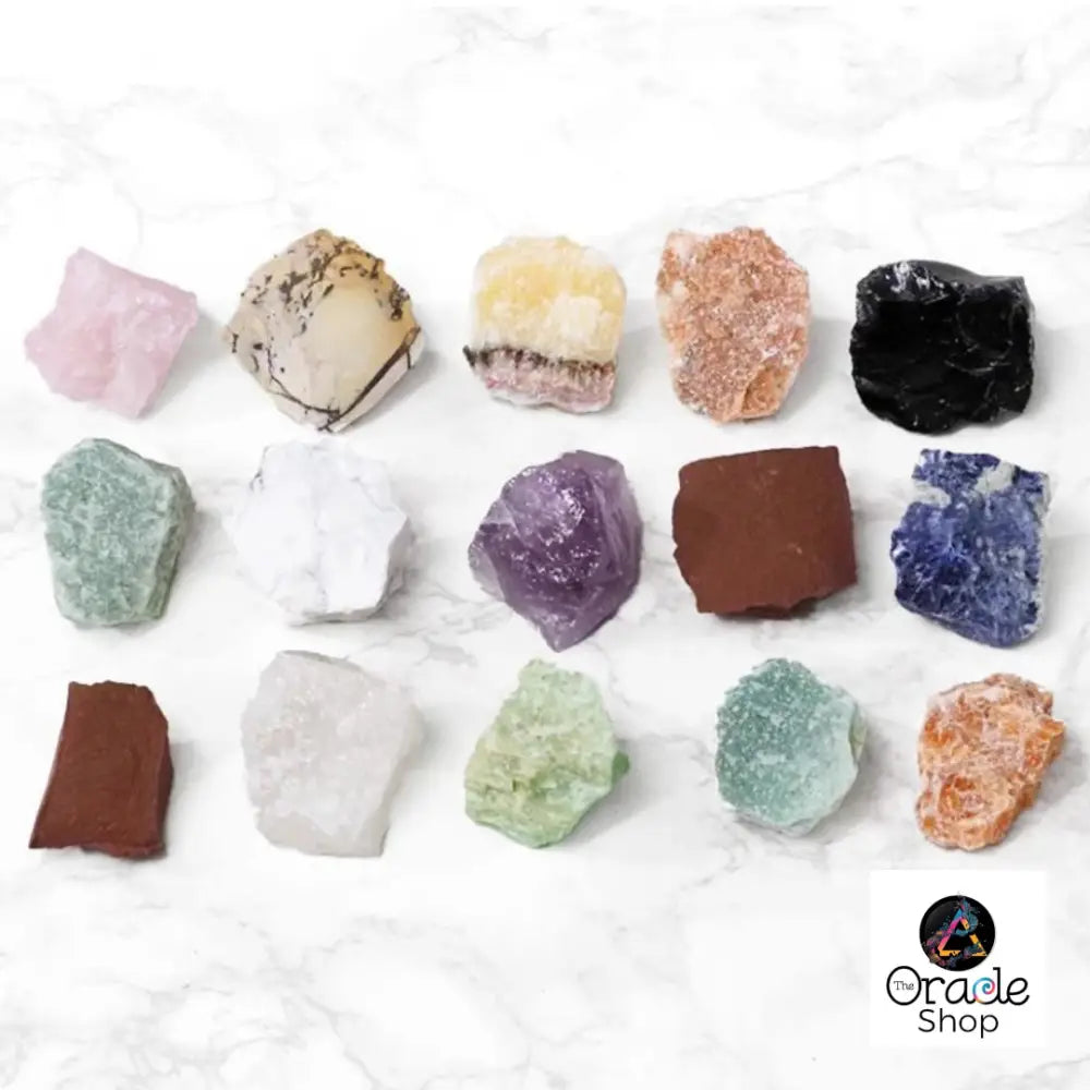 LARGE Crystal Roughs ~ GIFT BOX ~ Brazilian Mixed Crystals Crystal Rough