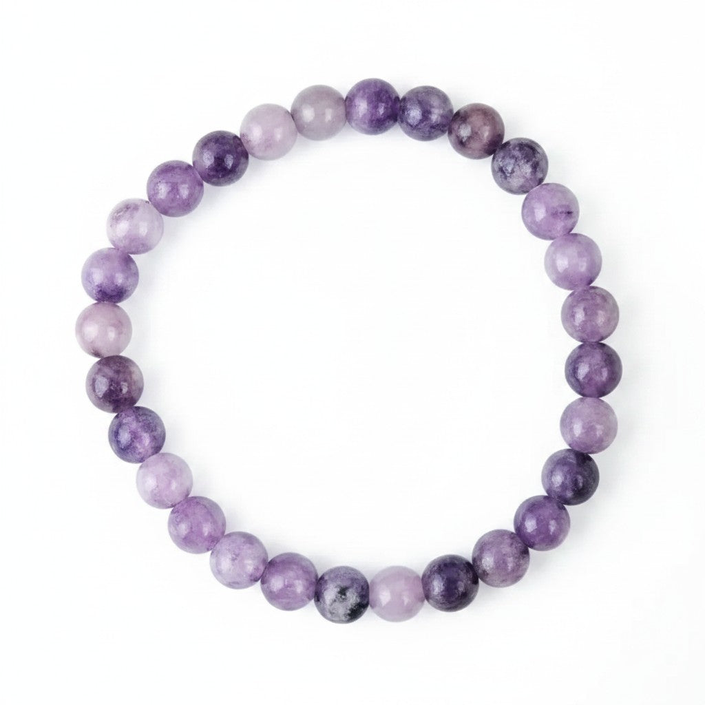 Lepidolite Bead Bracelets