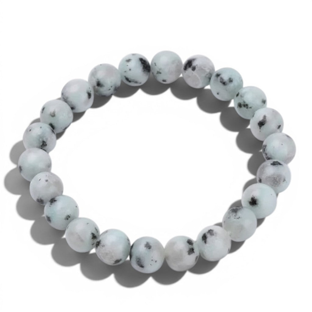 Kiwi Jasper Bead Bracelets