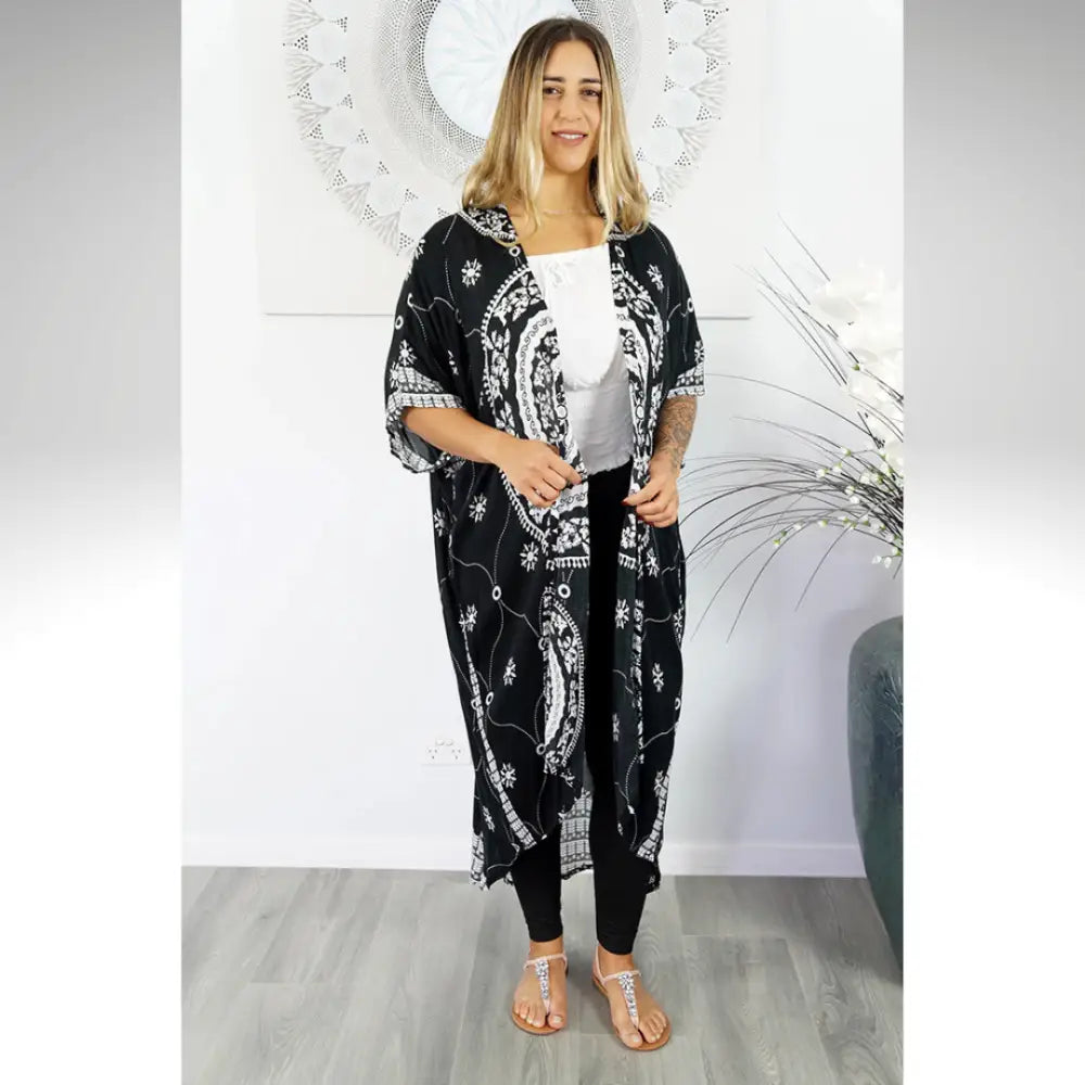 Long Bling Kimono Tunisia kimono