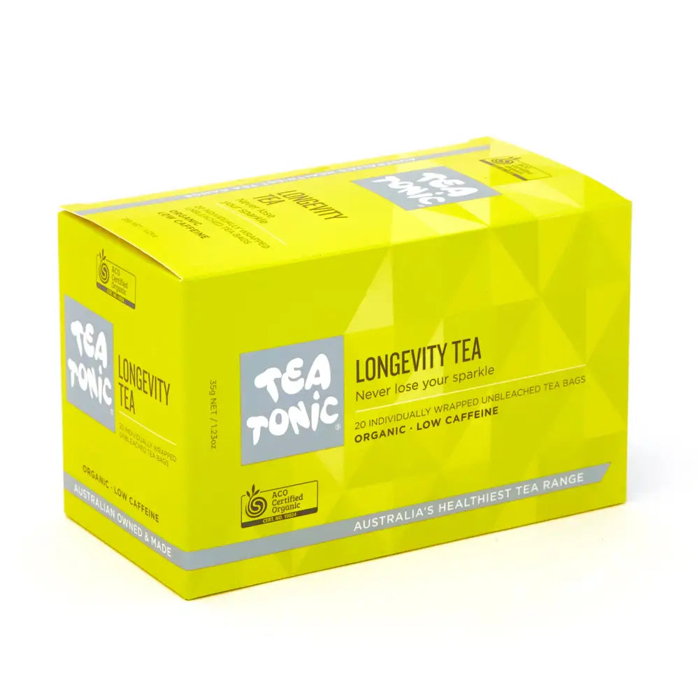 Longevity Tea 20 Tea Bags- Box