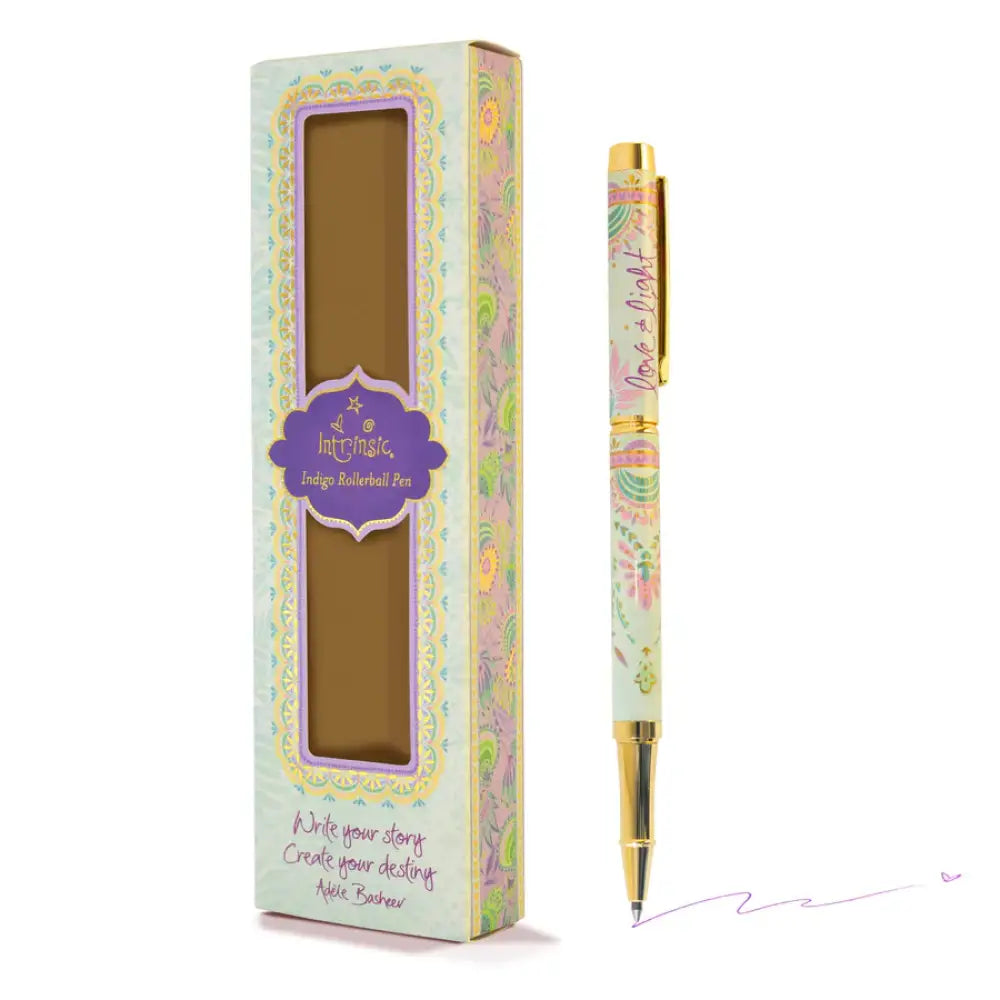 Love & Light Rollerball Pen - Purple Ink Gift Pen