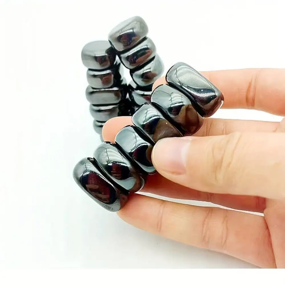Magnetic Hematite Crystal Tumbled Crystal