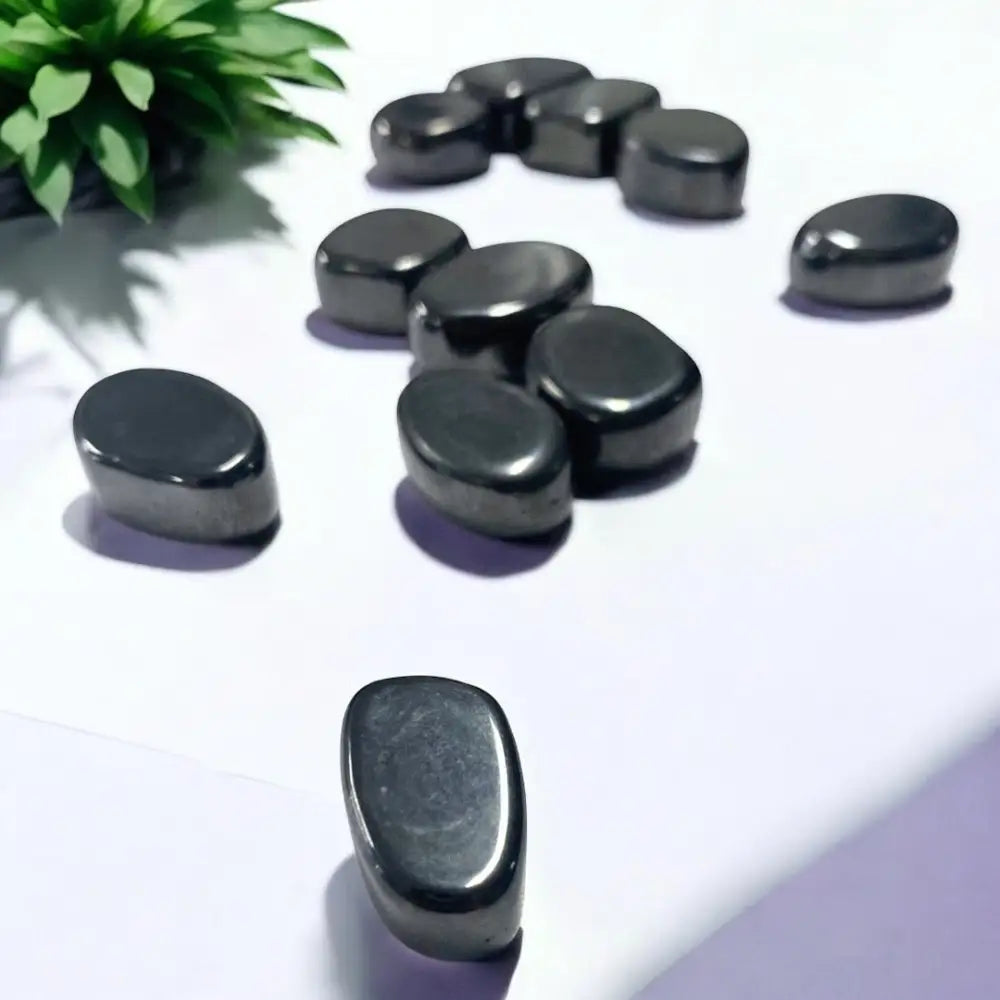 Magnetic Hematite Crystal Tumbled Crystal