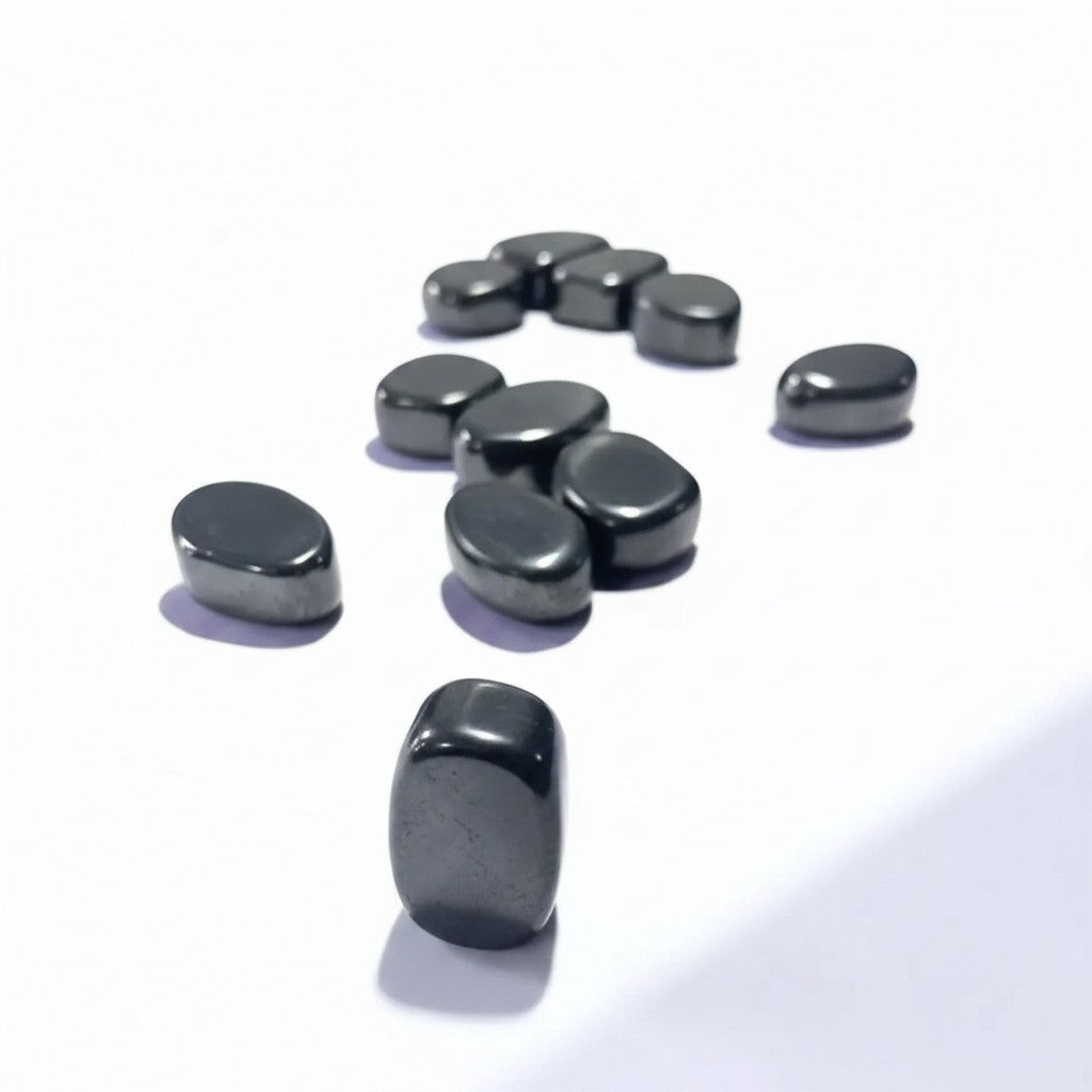 Magnetic Hematite Crystal Tumbled