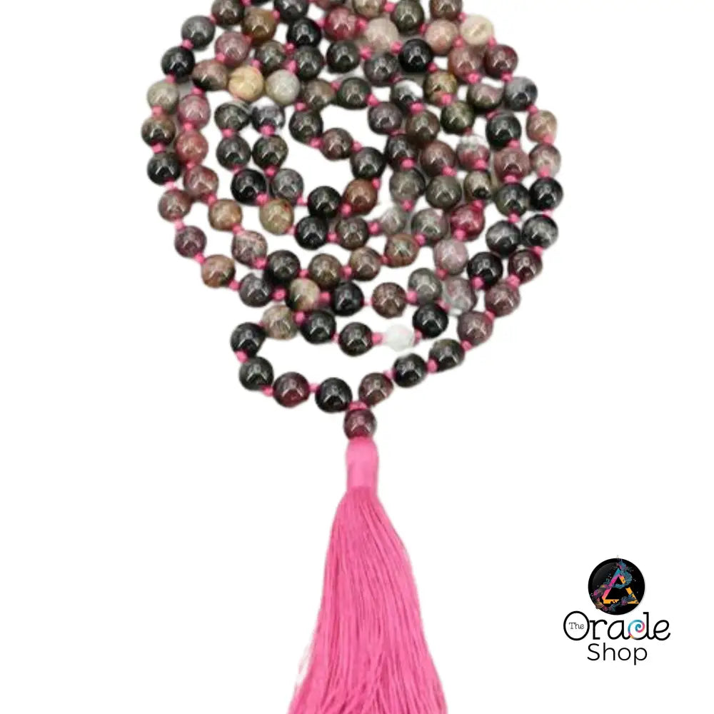 Mala Prayer Bead Crystal Necklace 108 Beads Necklace