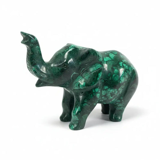 Malachite Crystal Elephant malachite