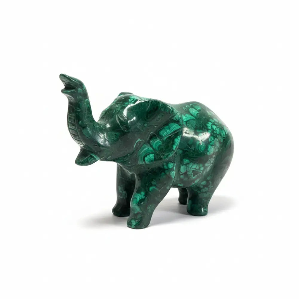 Malachite Crystal Elephant malachite