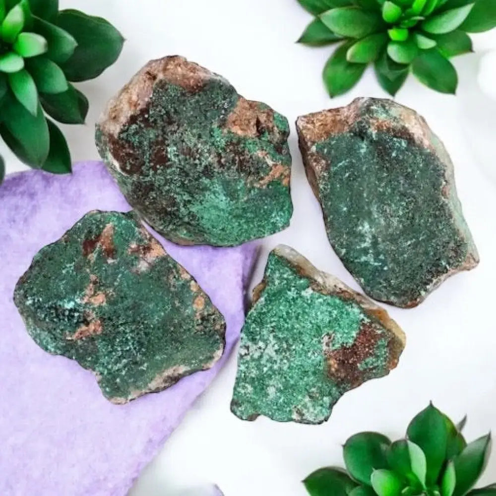 Malachite Rough Crystals - Large rocks & fossils