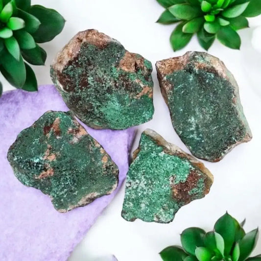Malachite Rough Crystals - Large rocks & fossils