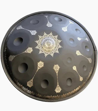 Handpan Mandala Black - 10 note