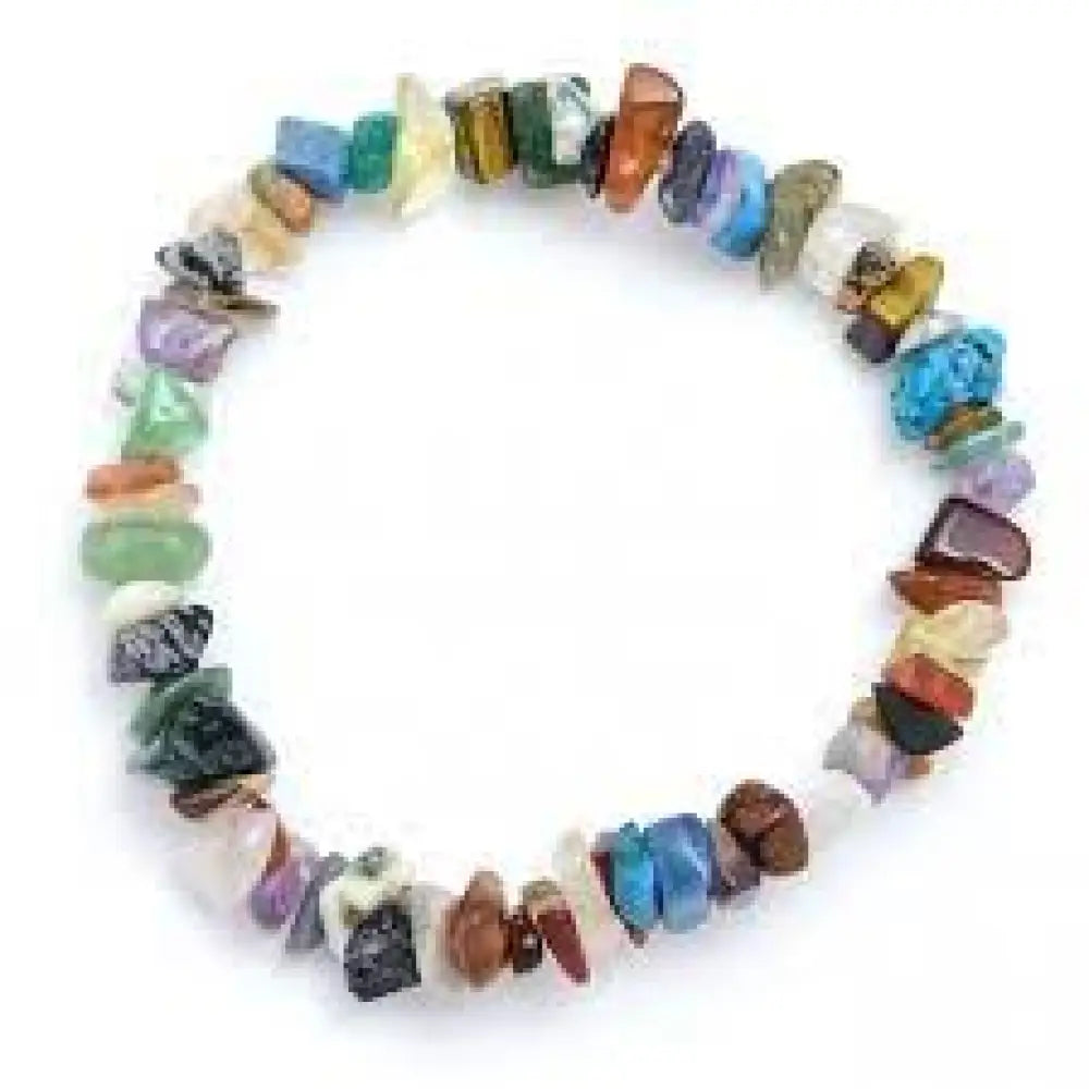 Mixed Crystal Chip Bracelet Bracelets