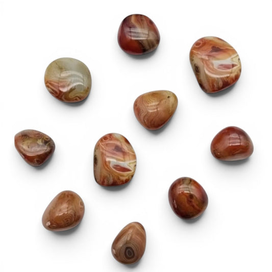 Sardonyx Tumbles ~ Courage & Self Disipline