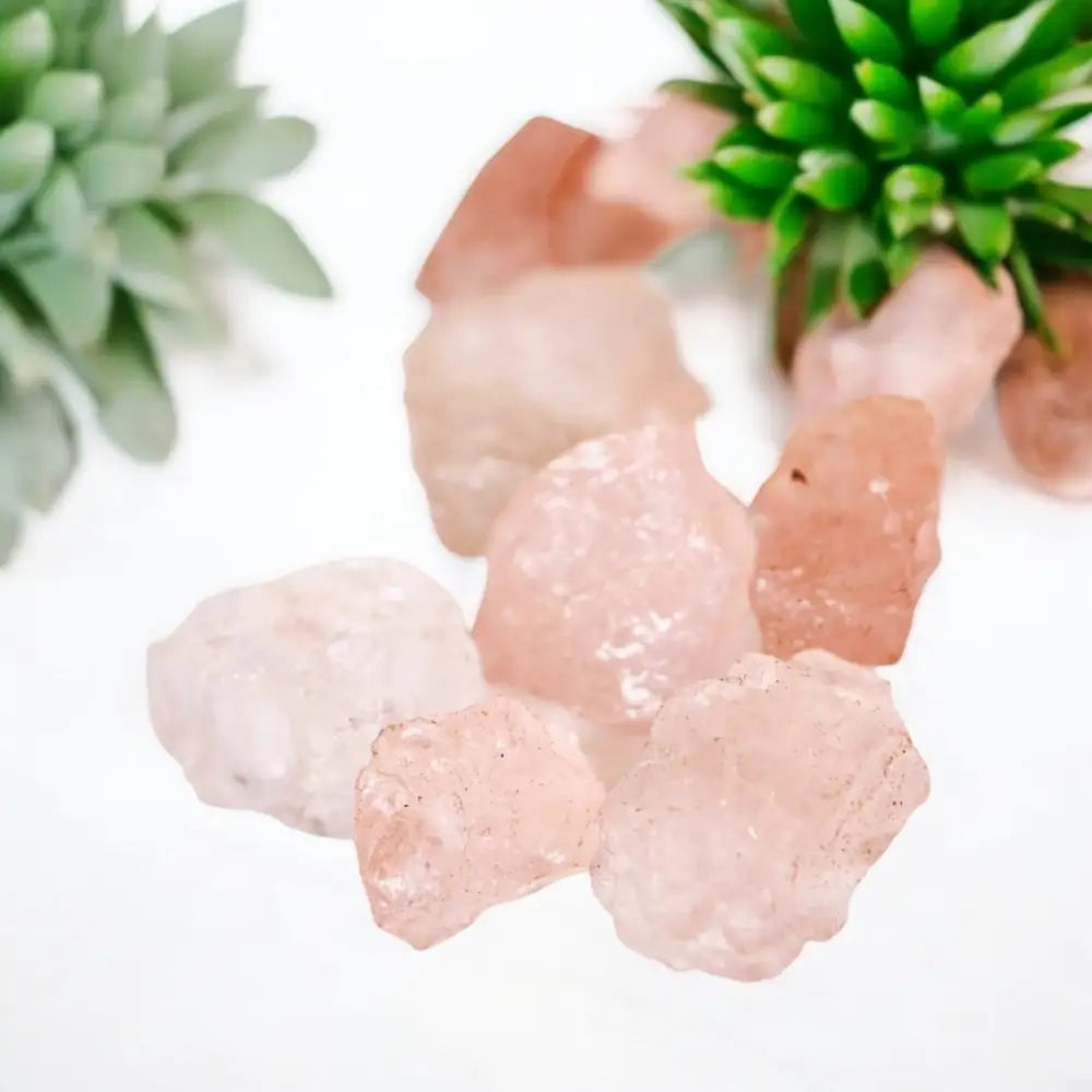 Morganite Rough Crystal raw crystal