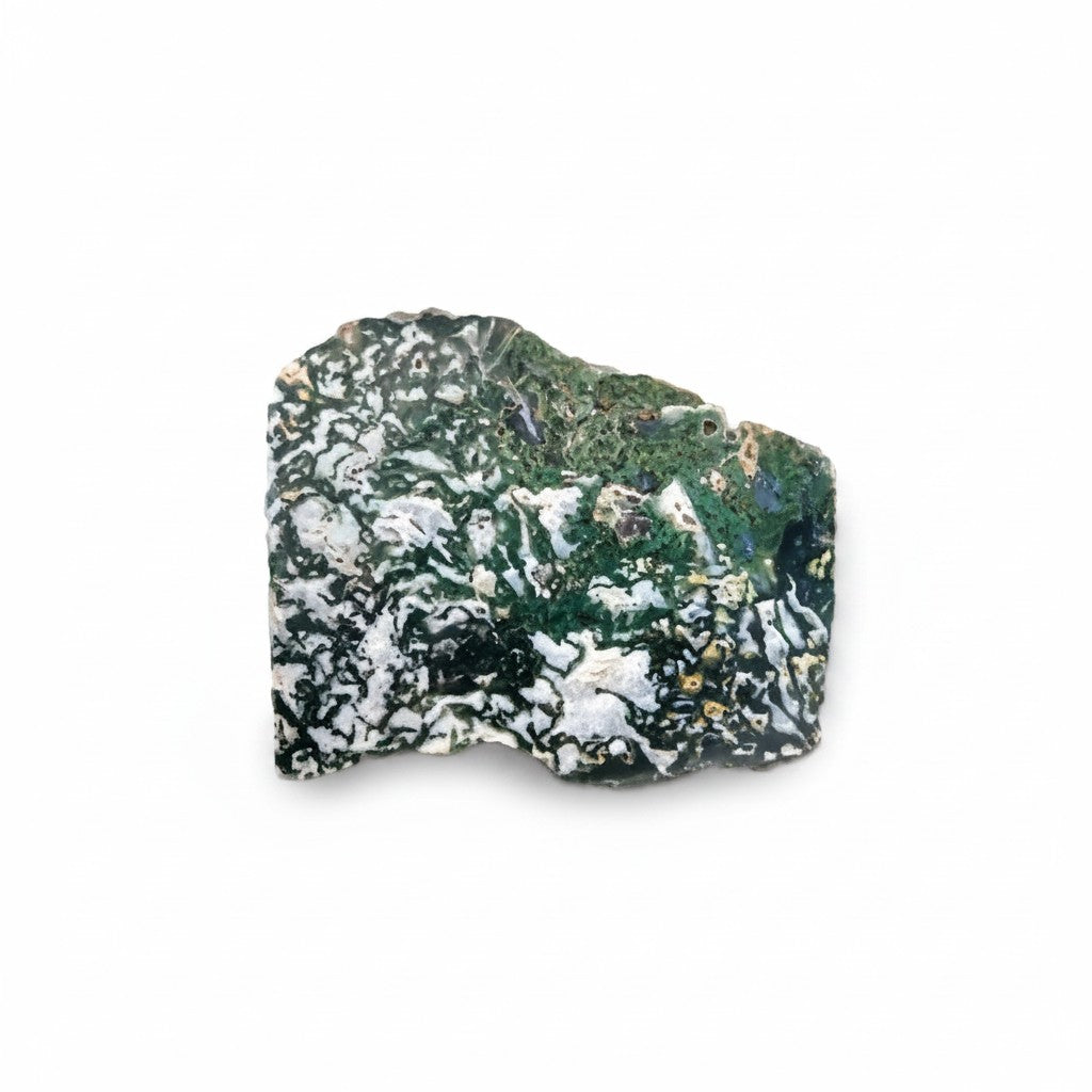 Green Moss Agate Slab
