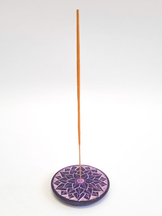 Chakra Incense Holder/Offering Soapstone Plate