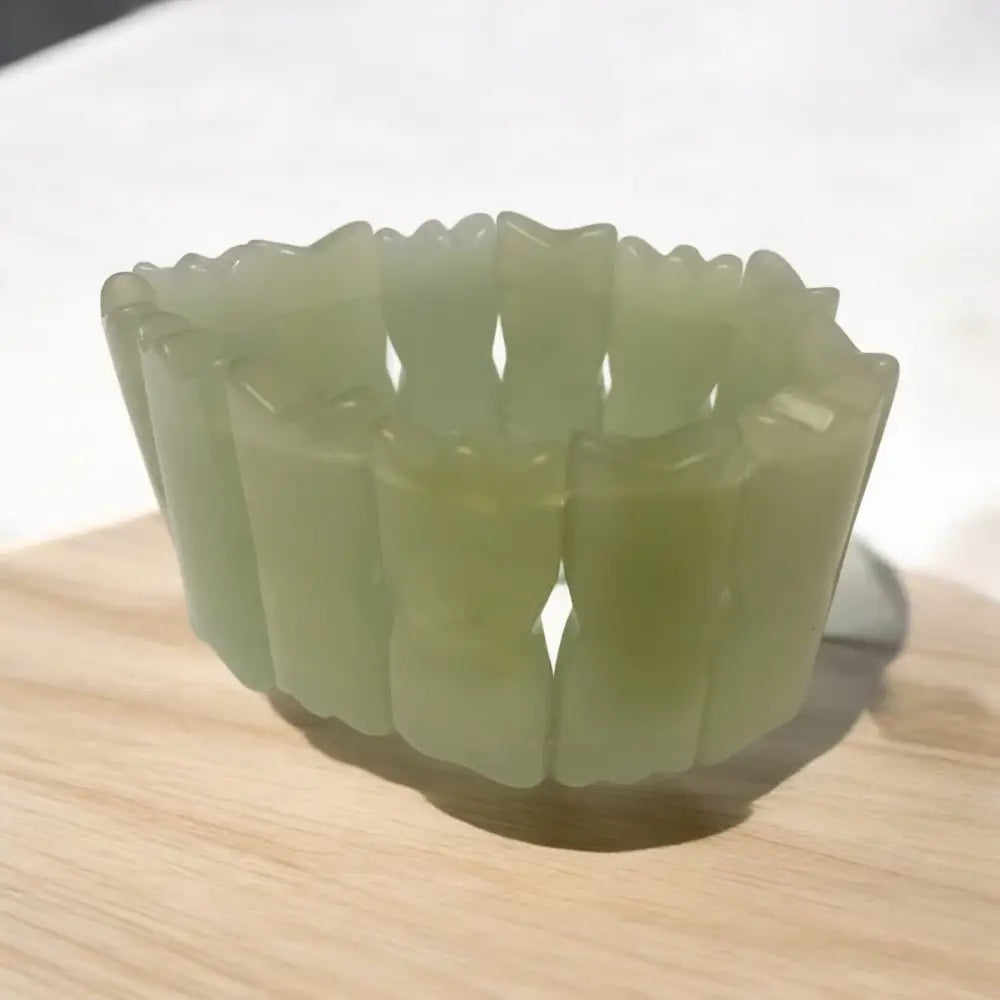 New Jade Crystal Cuff Bracelet Bracelets