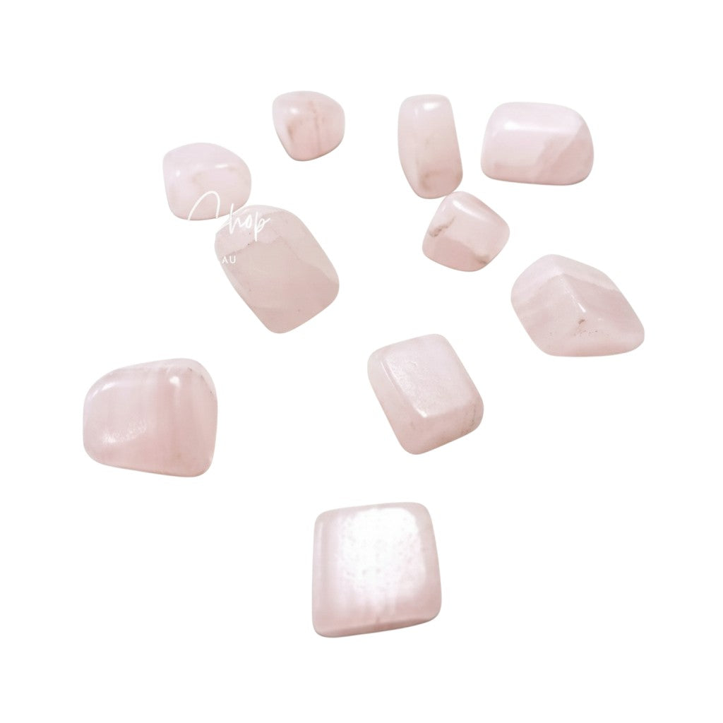 Mangano Calcite Tumble Crystals ~ Supports Receiving Angelic Love & Compassion