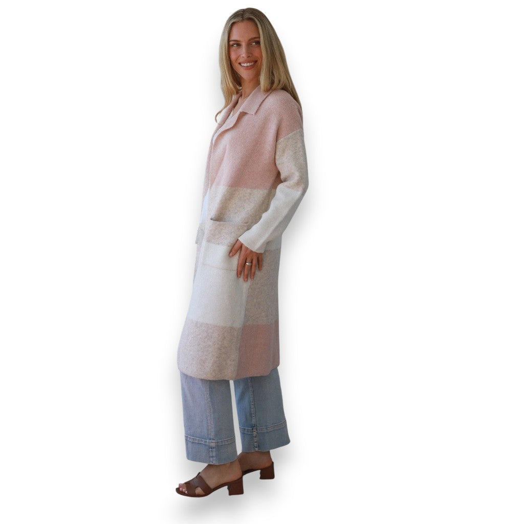 Earth Soul Cardi Long Knit
