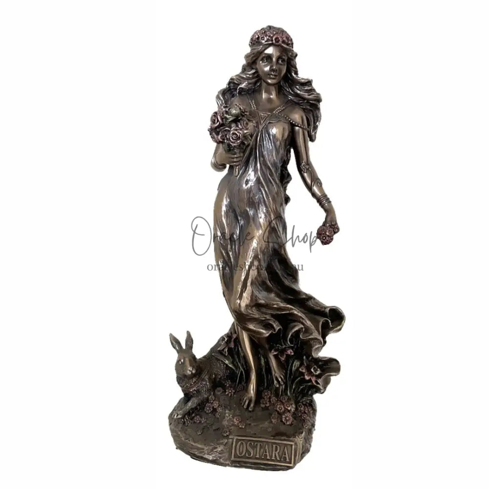 Ostara Bronze Statue - Goddess of Spring /Victory – The Oracle Shop