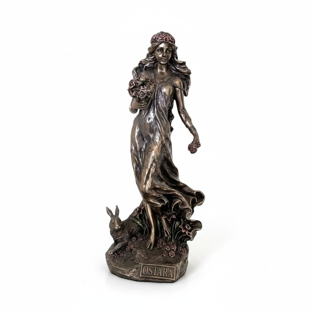 Ostara Bronze Statue - Goddess of Spring /Victory