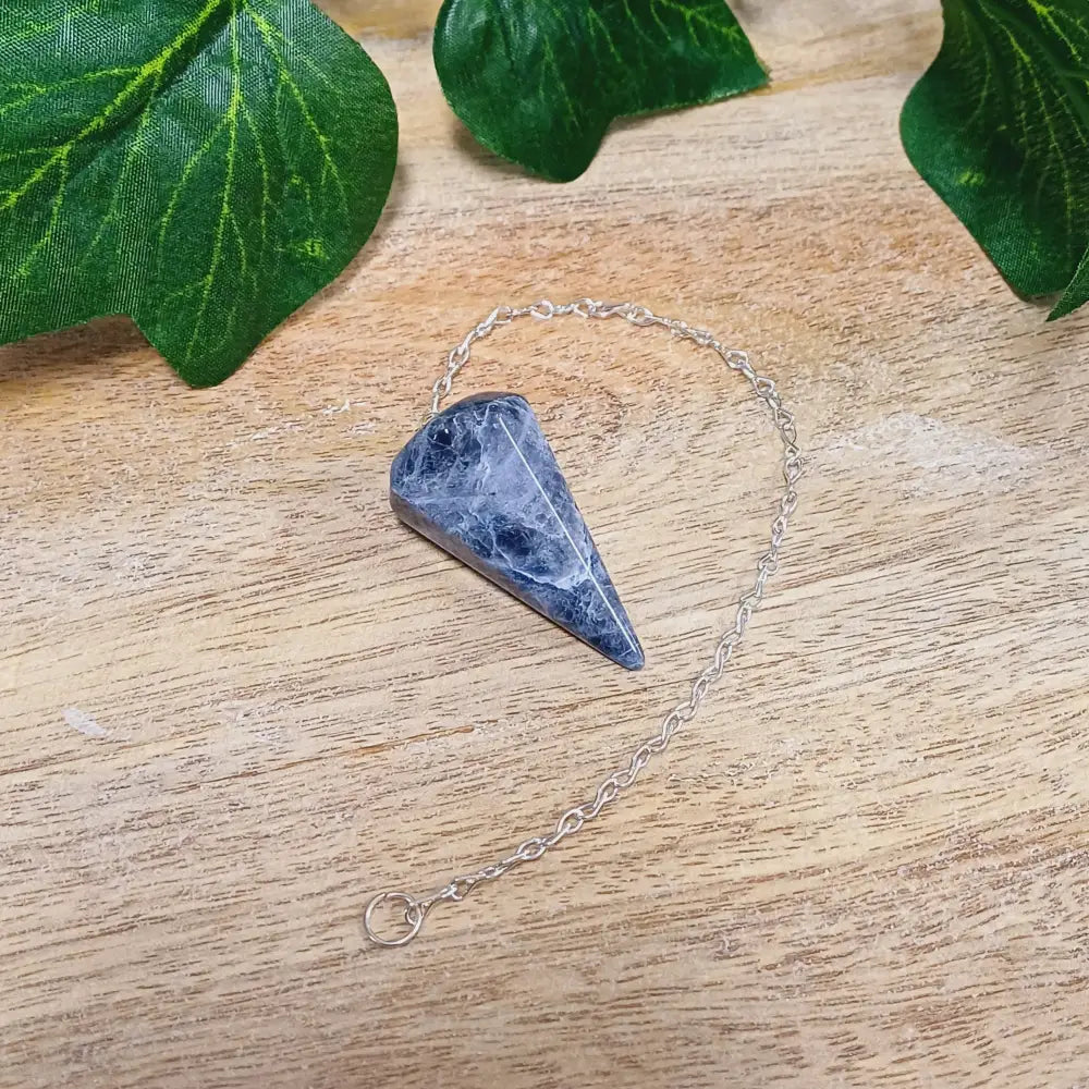 Pendulums - Large Crystal Sodalite Pendulum