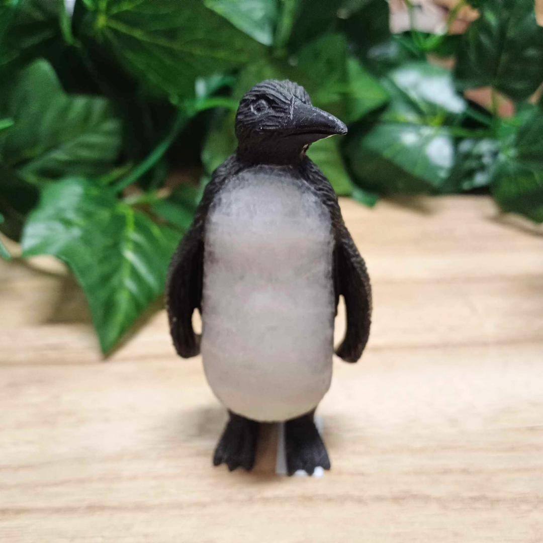 Black and White Calcite Penguin