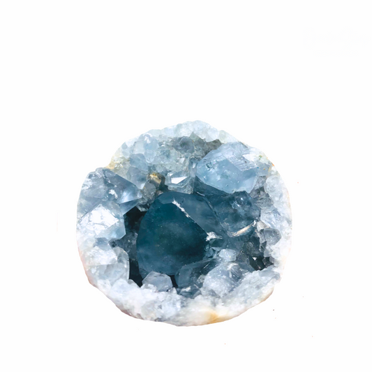 Celestite Druzy Crystal Spheres