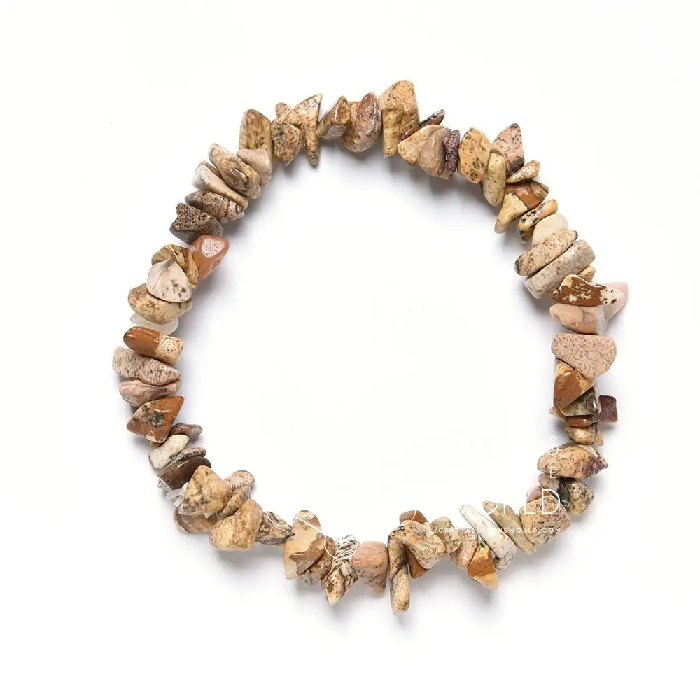 Picture Jasper chip bracelets Bracelet