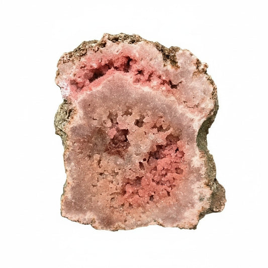 Pink Amethyst Slice on Stand