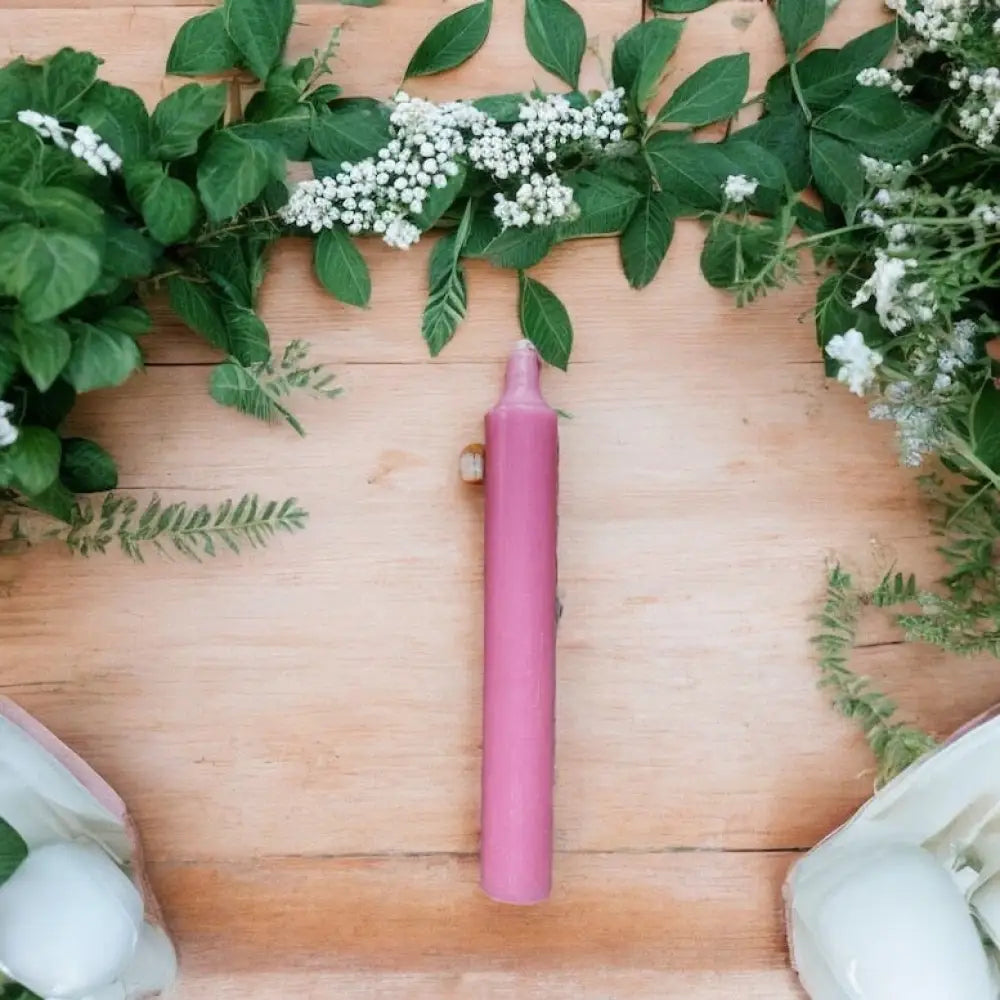 Pink Wish Spell Candle Candle