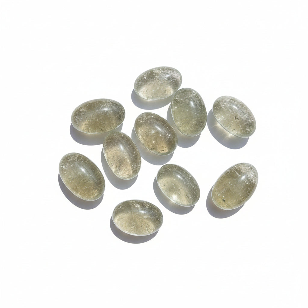 Prasiolite Tumbled Crystals ~ Supports Healing & Courage to Follow Your Dreams