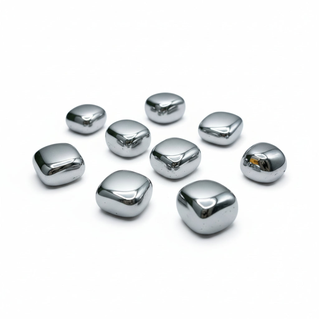 Hematite Crystal Tumble ~ Grounding & Focus Study