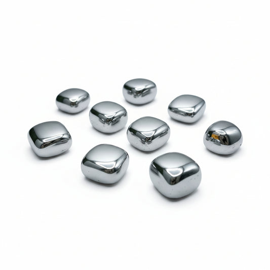 Hematite Crystal Tumble ~ Grounding & Focus Study