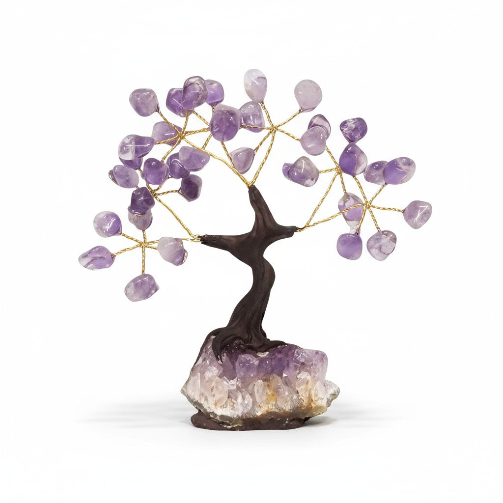 AMETHYST Bonsai Crystal Tree 10
