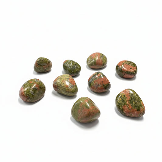 Unakite Jasper Crystal Tumble ~ Fertility / Emotional Healer