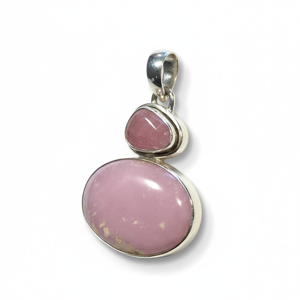 Phosphosiderate Pendant in Silver