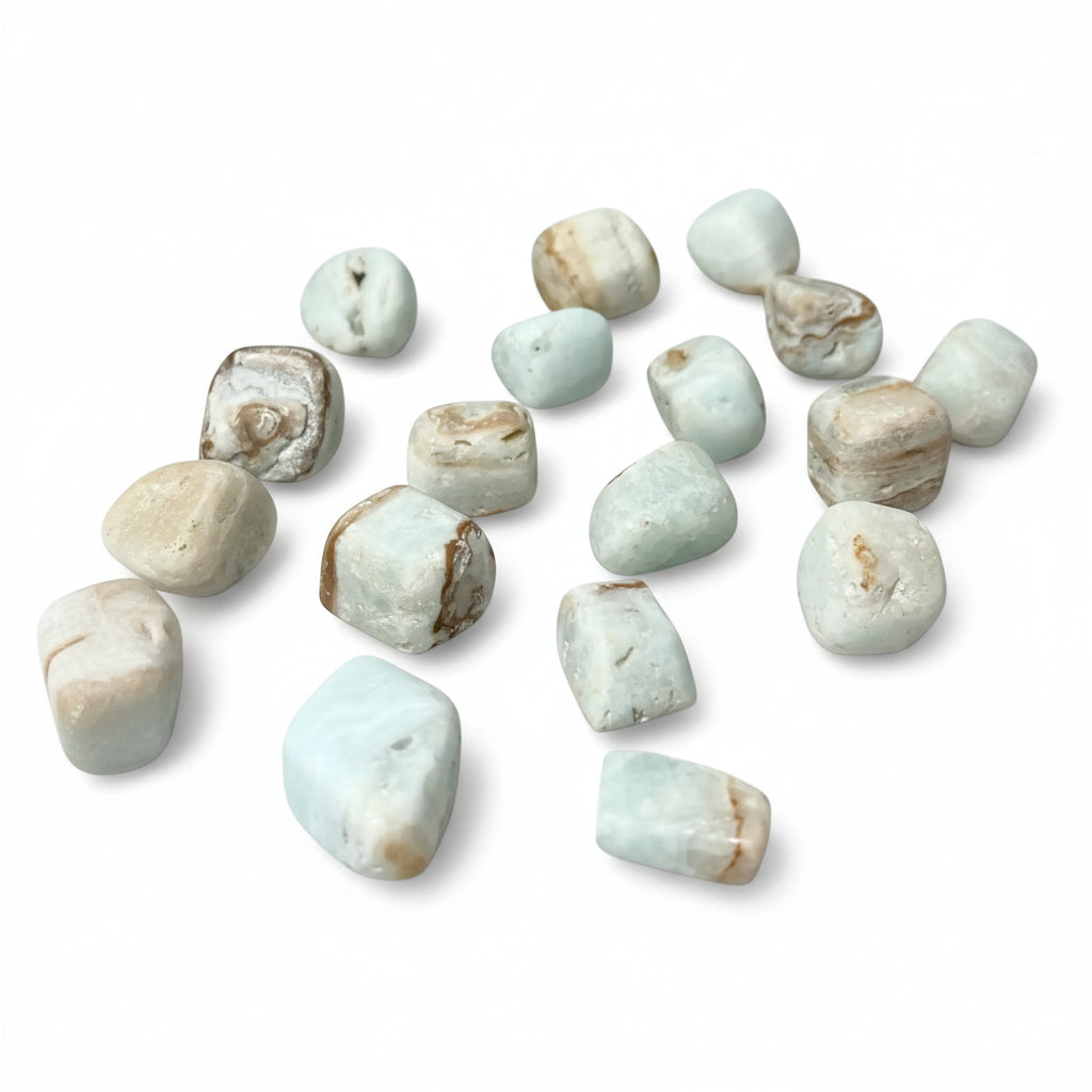 Caribbean Calcite Tumble ~ Awakens Psychic Abilities & Camls Stress