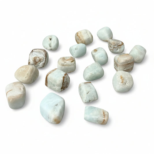 Caribbean Calcite Tumble ~ Awakens Psychic Abilities & Camls Stress