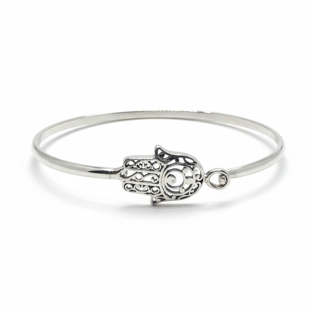 Hands Hand Silver Bangle Jewellery