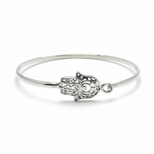 Hands Hand Silver Bangle Jewellery