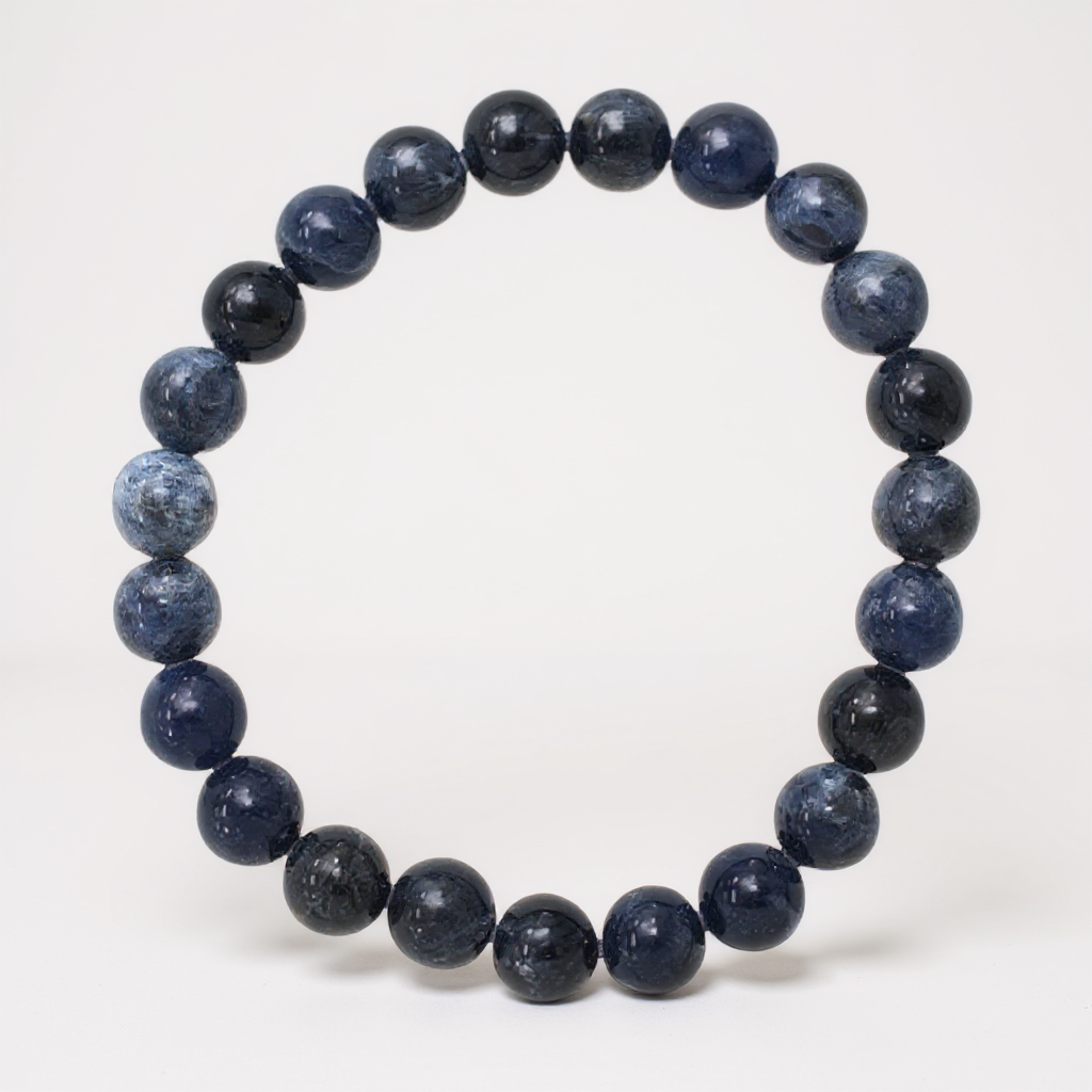 Sodalite Crystal Bead Bracelet