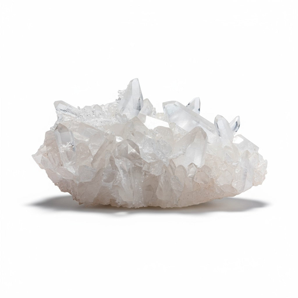 Clear Quartz Crystal Cluster