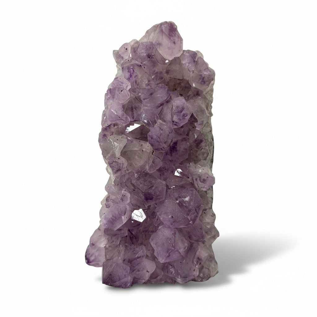 Amethyst Crystal Geode Lamp