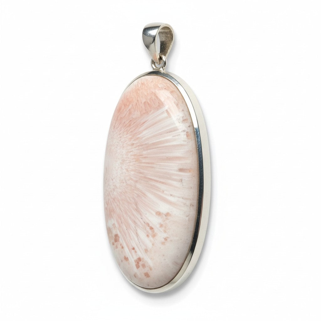 Scolecite Pendant SS