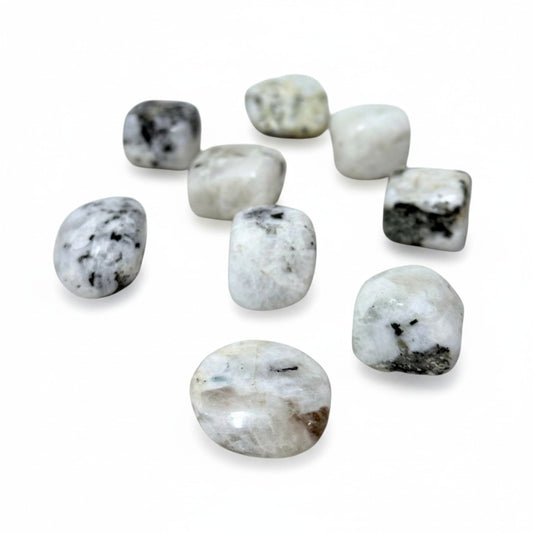 Rainbow Moonstone Tumble Crystal ~ Boosts Intuition & Divine Feminine Energy