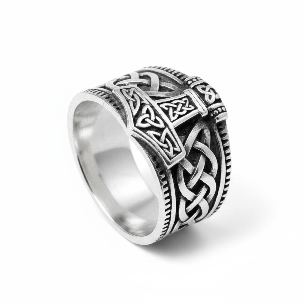 Hammer of Thor Ring in Silver
